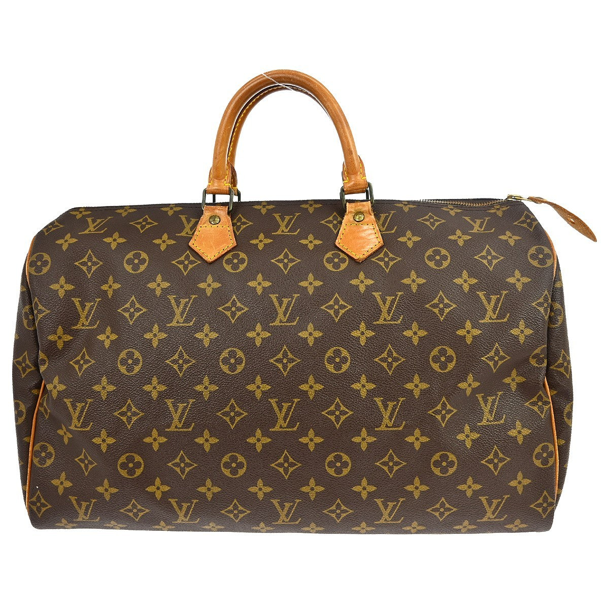Louis Vuitton Speedy Monogram Canvas Brown Canvas Handbag (Pre-Owned)