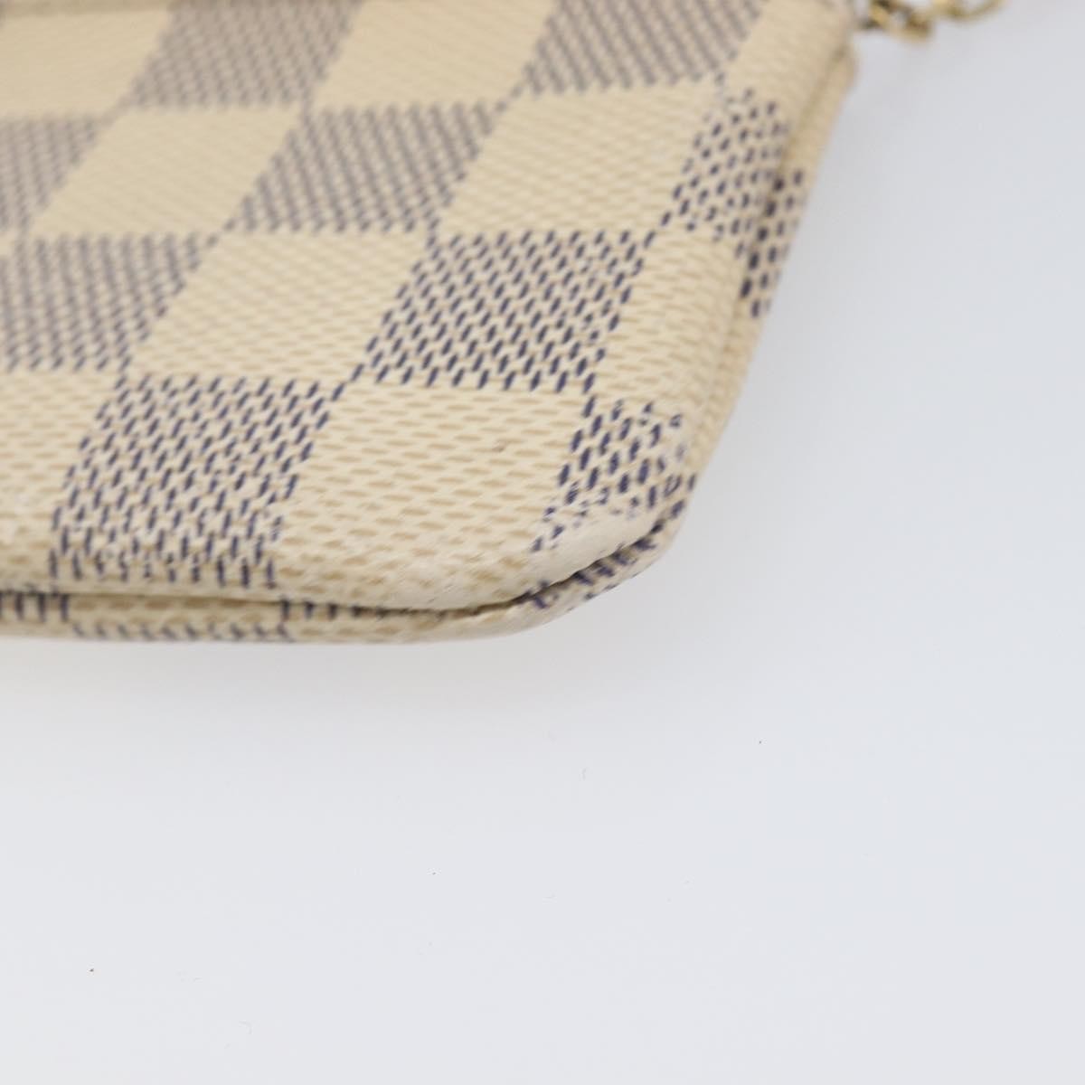 Louis Vuitton Pochette Clés Nm Damier Canvas Beige Canvas Wallets Accessory (Pre-Owned)