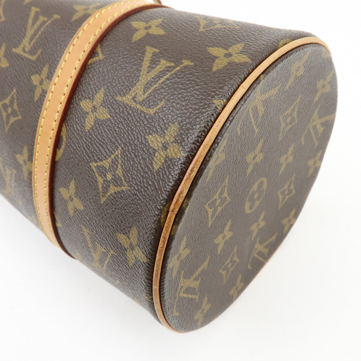 Louis Vuitton Papillon Monogram Canvas Brown Canvas Handbag (Pre-Owned)