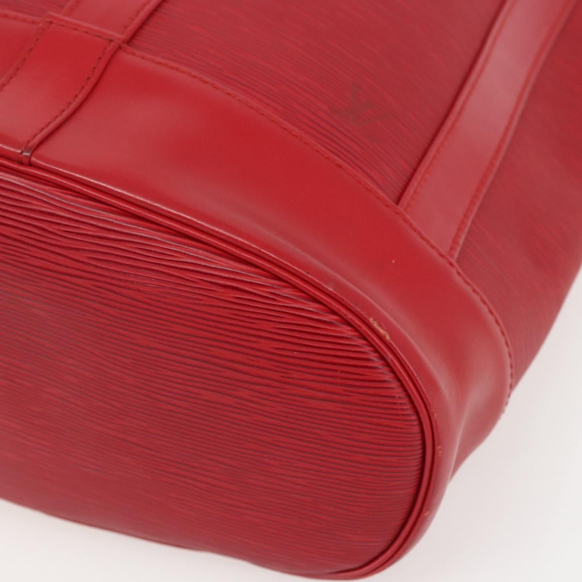 Louis Vuitton Randonnee Epi Leather Red Leather Shoulder Bag Bag (Pre-Owned)