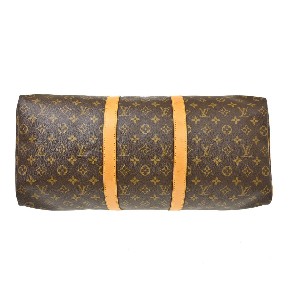 Louis Vuitton Keepall Monogram Canvas Brown Canvas Travel Bag Bag (Pre-Owned)