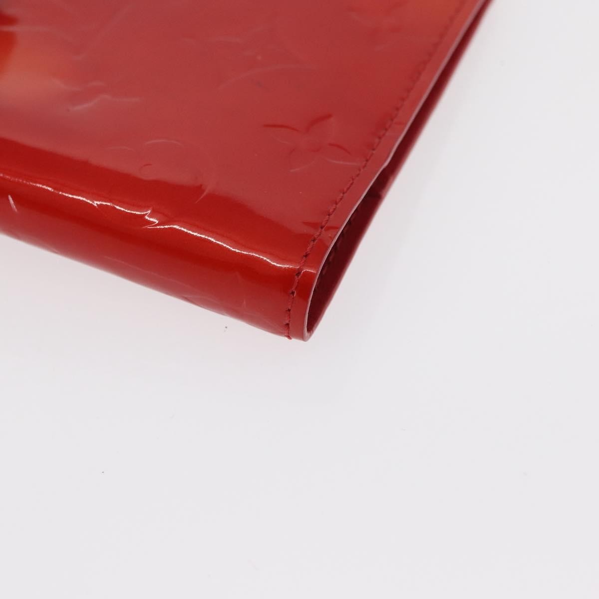 Louis Vuitton Agenda Cover Patent Leather Red Patent_Leather Toiletry Case Accessory (Pre-Owned)