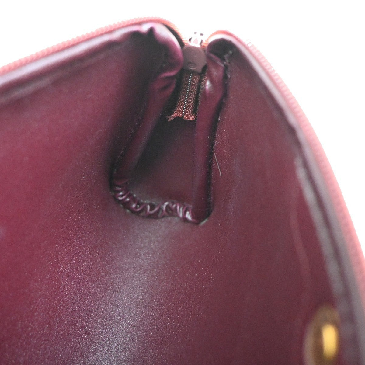 Christian Dior Vintage Trotter Canvas Red Canvas Clutche & Pouche Bag (Pre-Owned)