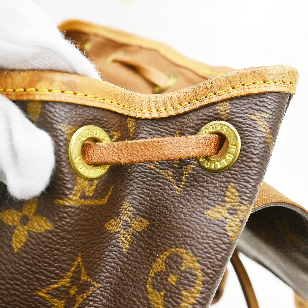 Louis Vuitton Vintage Montsouris Monogram Canvas Brown Canvas Backpack Bag (Pre-Owned)