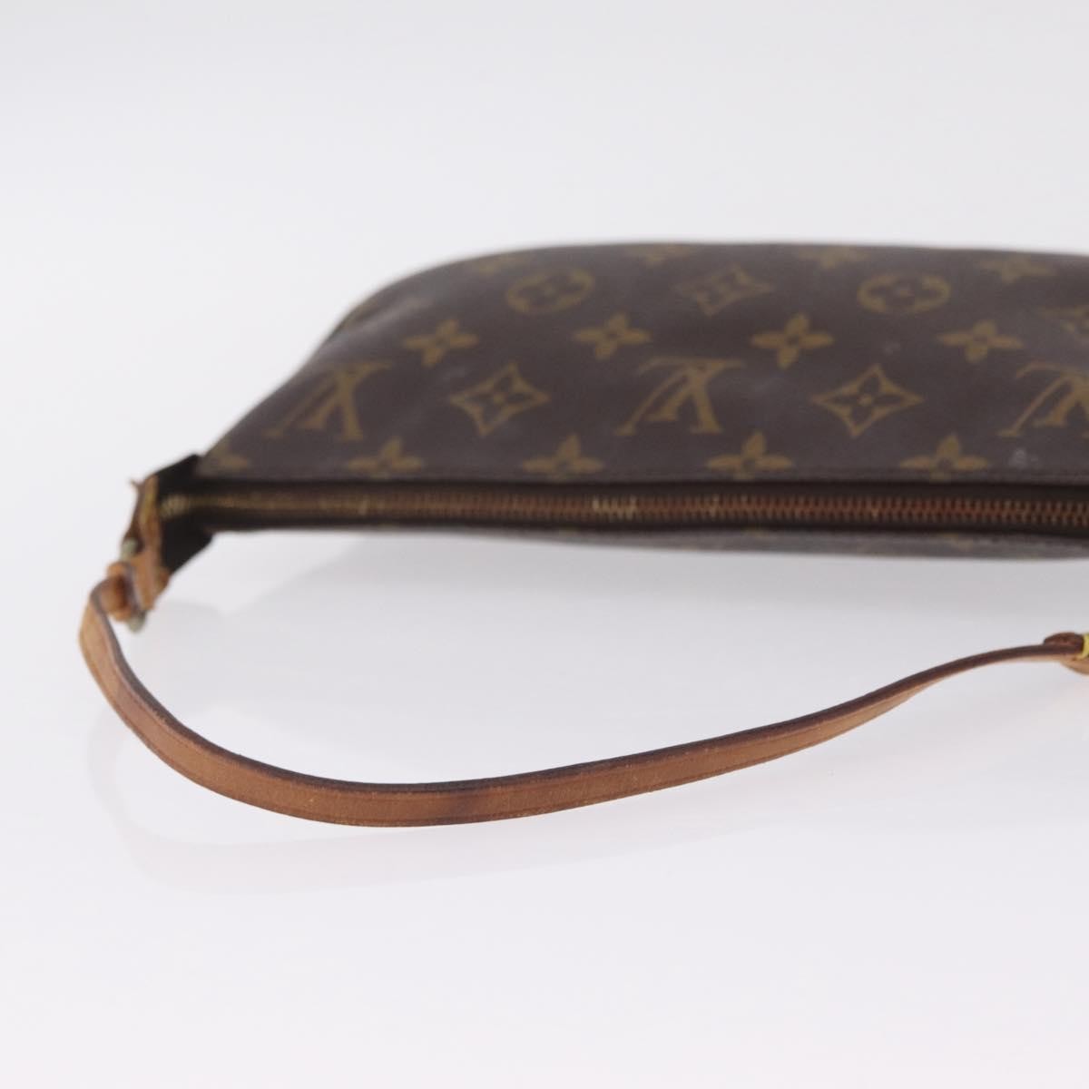 Louis Vuitton Pochette Accessoires Monogram Canvas Brown Canvas Clutche & Pouche Bag (Pre-Owned)