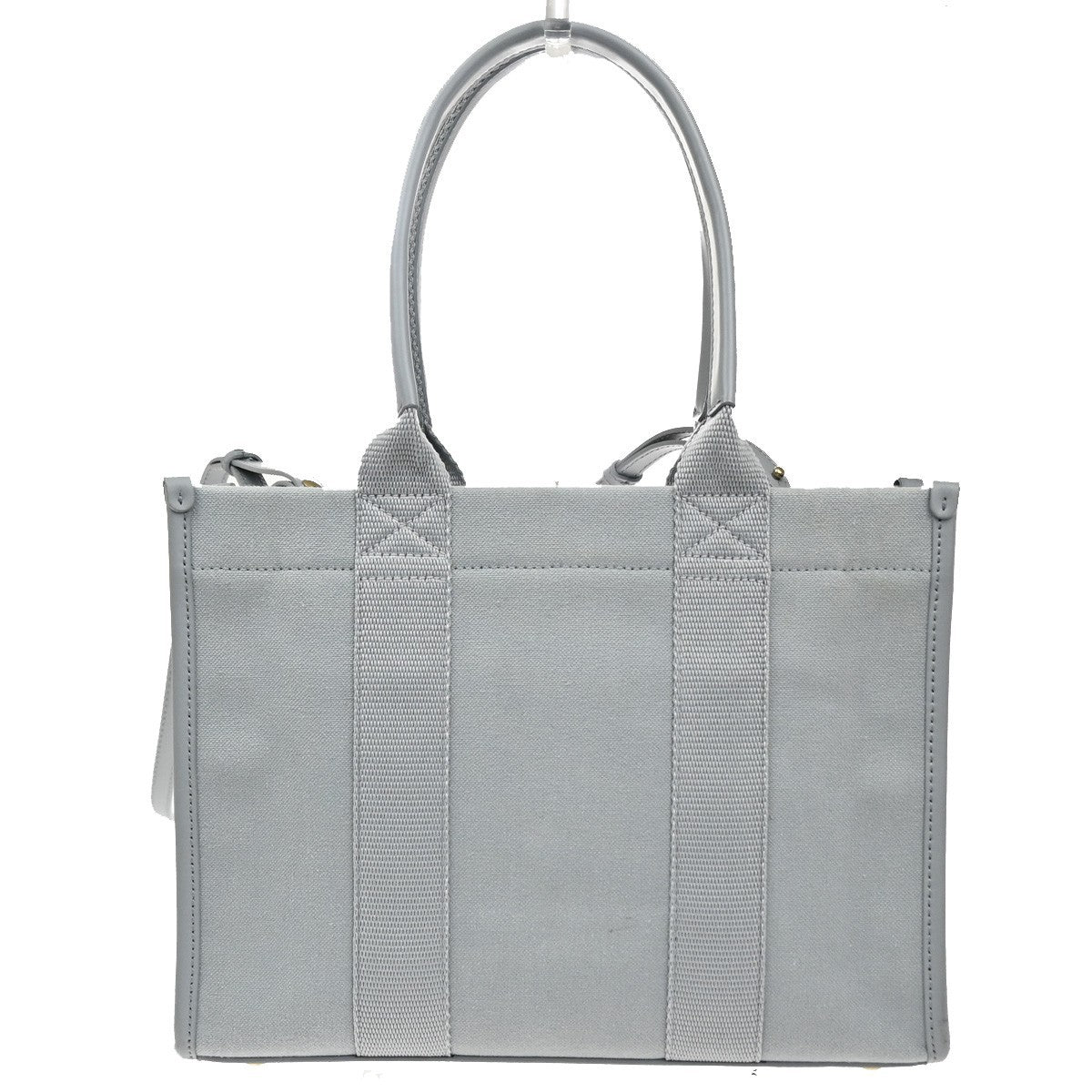 Balenciaga Hardware Canvas Gray Canvas Tote Bag Bag (Pre-Owned)