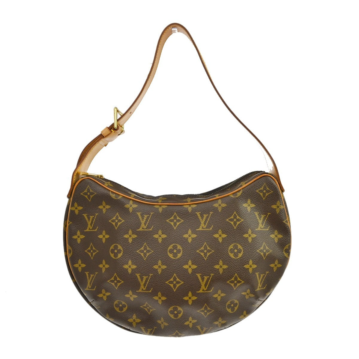 Louis Vuitton Croissant Monogram Brown Canvas Shoulder Bag Bag (Pre-Owned)