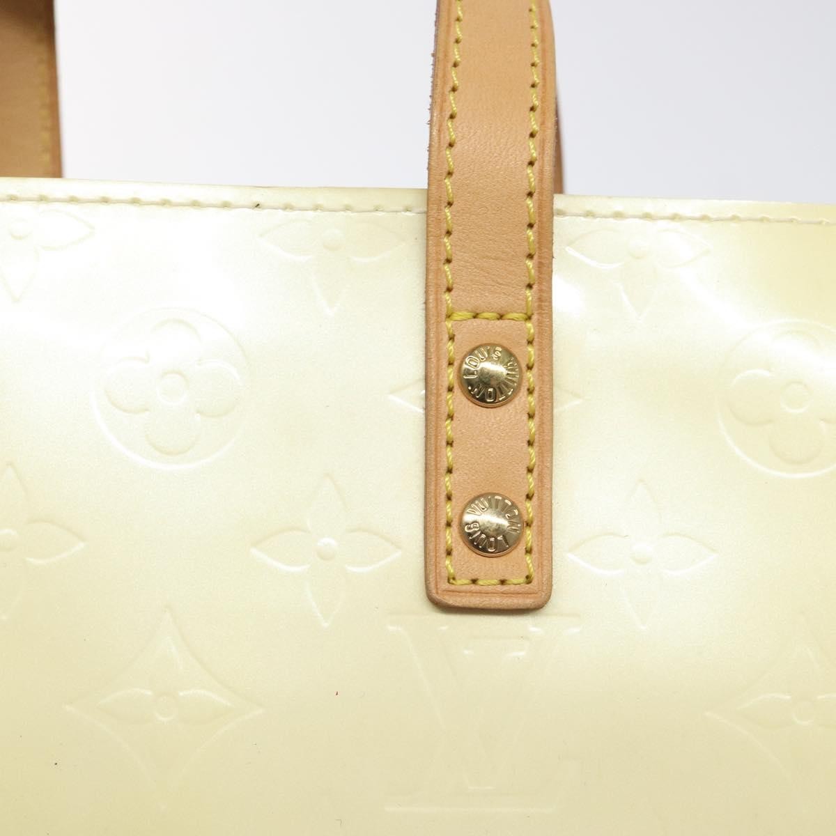 Louis Vuitton Reade Monogram Vernis Beige Patent_Leather Bag (Pre-Owned)