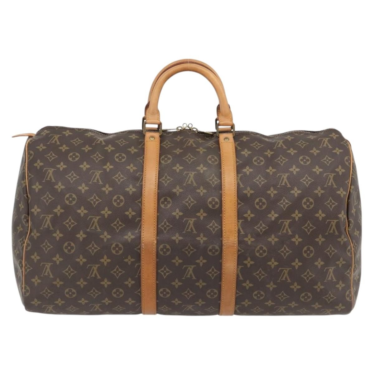 Louis Vuitton Keepall Monogram Canvas Multicolour Canvas Travel Bag Bag (Pre-Owned)