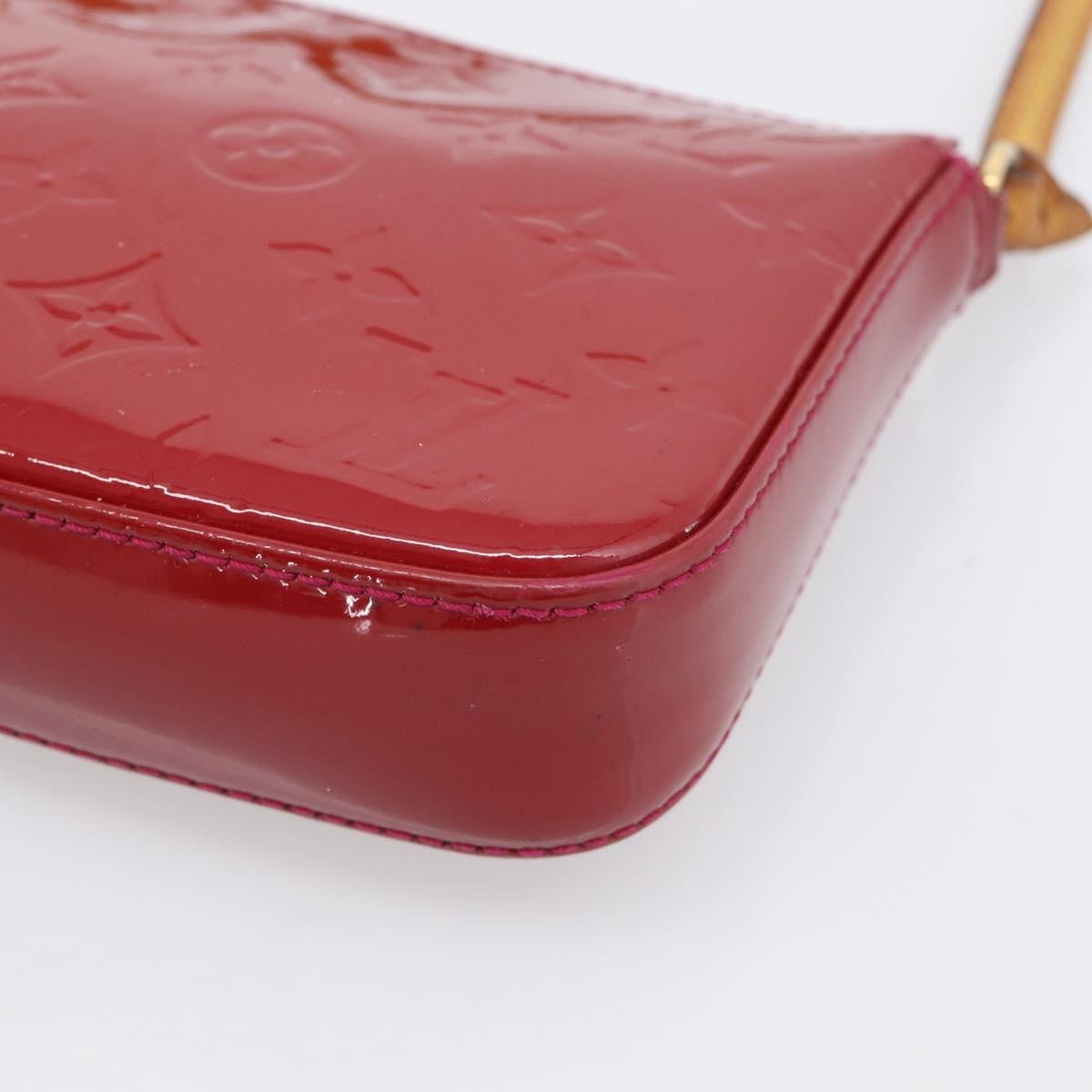 Louis Vuitton Pochette Accessoires Nm Monogram Vernis Pink Patent_Leather Clutche & Pouche Bag (Pre-Owned)