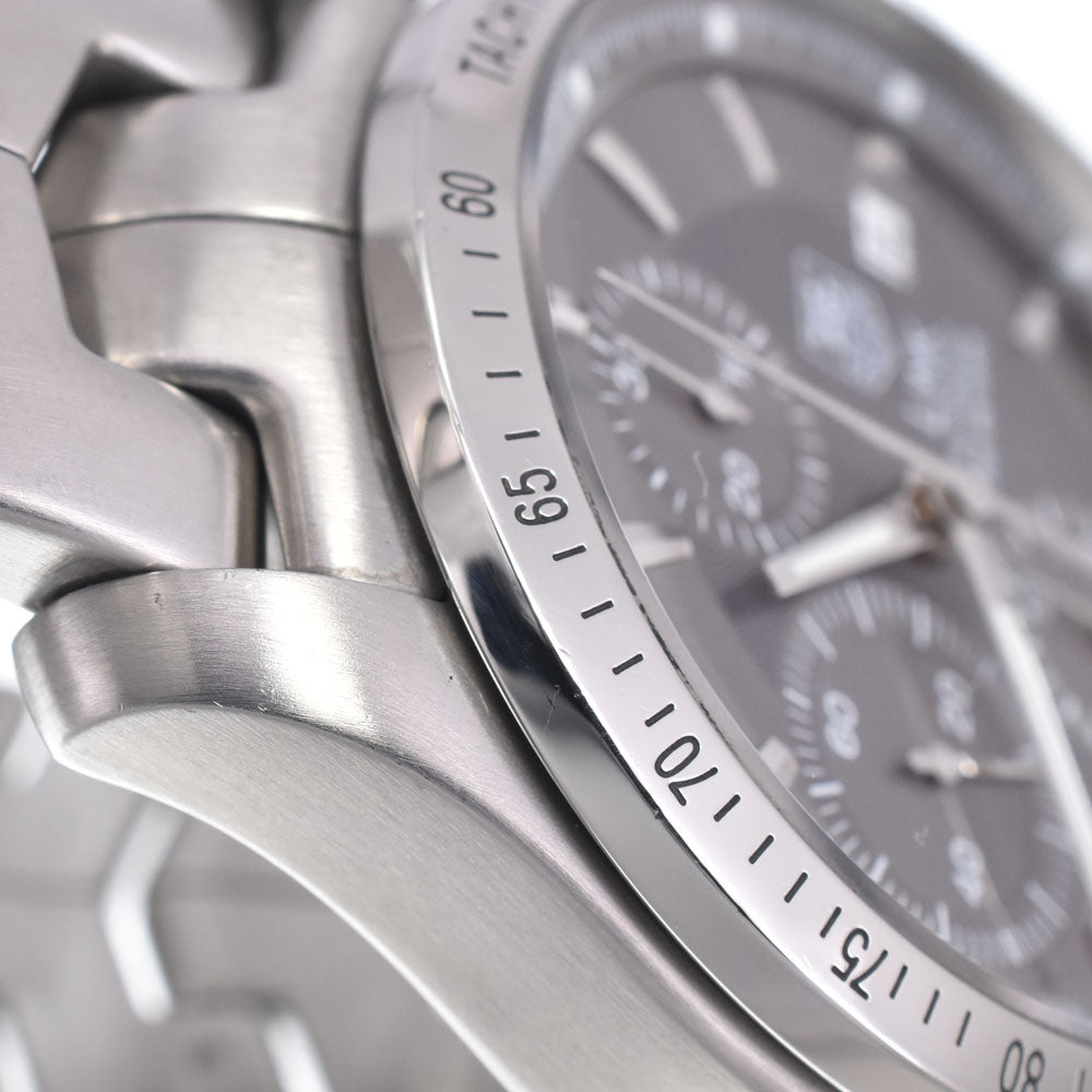 Tag Heuer Link Chronograph Automatic Stainless Steel Watch (Pre-Owned)