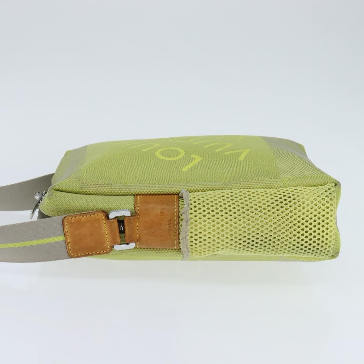 Louis Vuitton Cup Weathery Damier Geant Canvas Yellow Canvas Shoulder Bag Bag (Pre-Owned)
