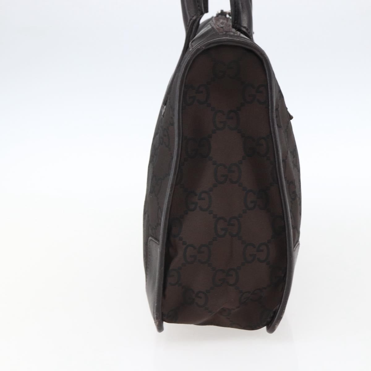 Gucci Gg Canvas Canvas Brown Canvas Tote Bag Bag (Pre-Owned)