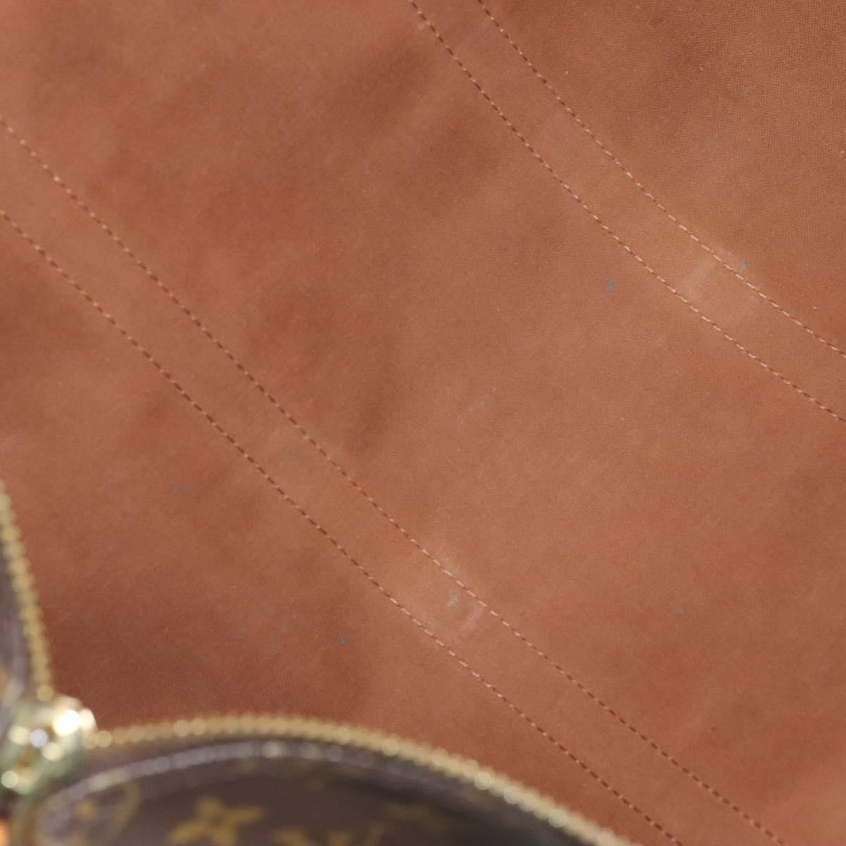 Louis Vuitton Keepall Monogram Canvas Brown Canvas Travel Bag Bag (Pre-Owned)