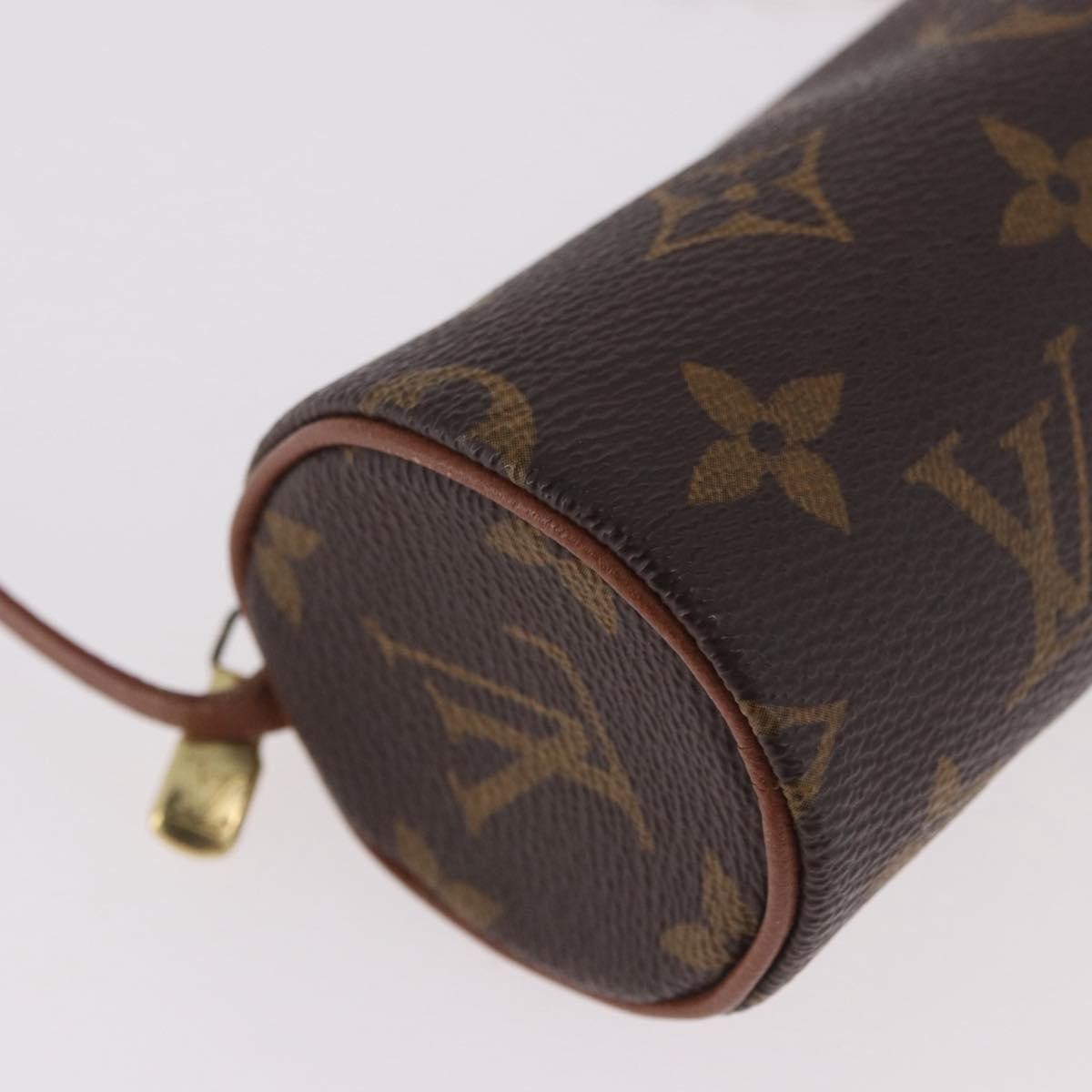 Louis Vuitton Papillon Pochette Monogram Canvas Brown Canvas Clutche & Pouche Bag (Pre-Owned)