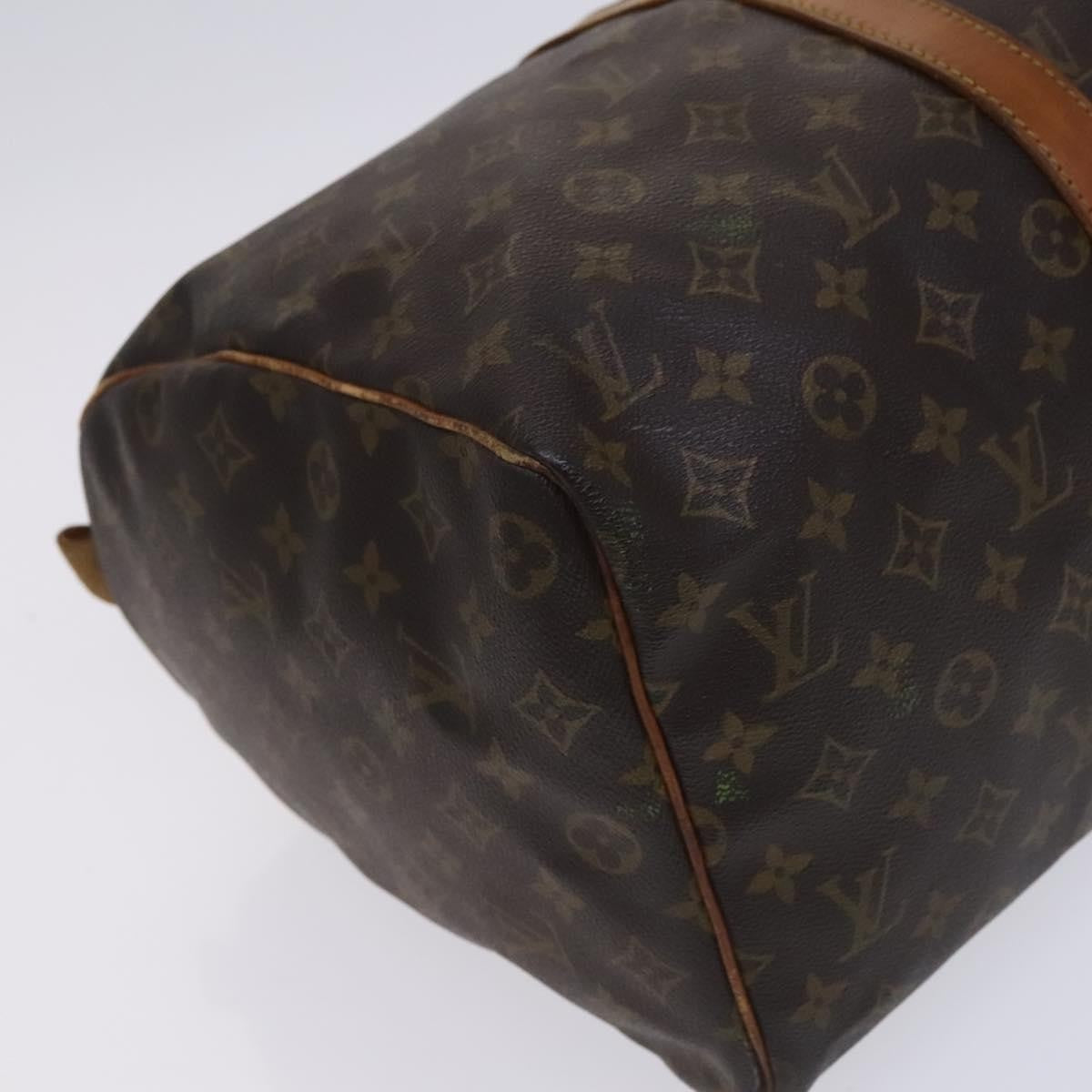 Louis Vuitton Keepall Monogram Canvas Brown Canvas Travel Bag Bag (Pre-Owned)