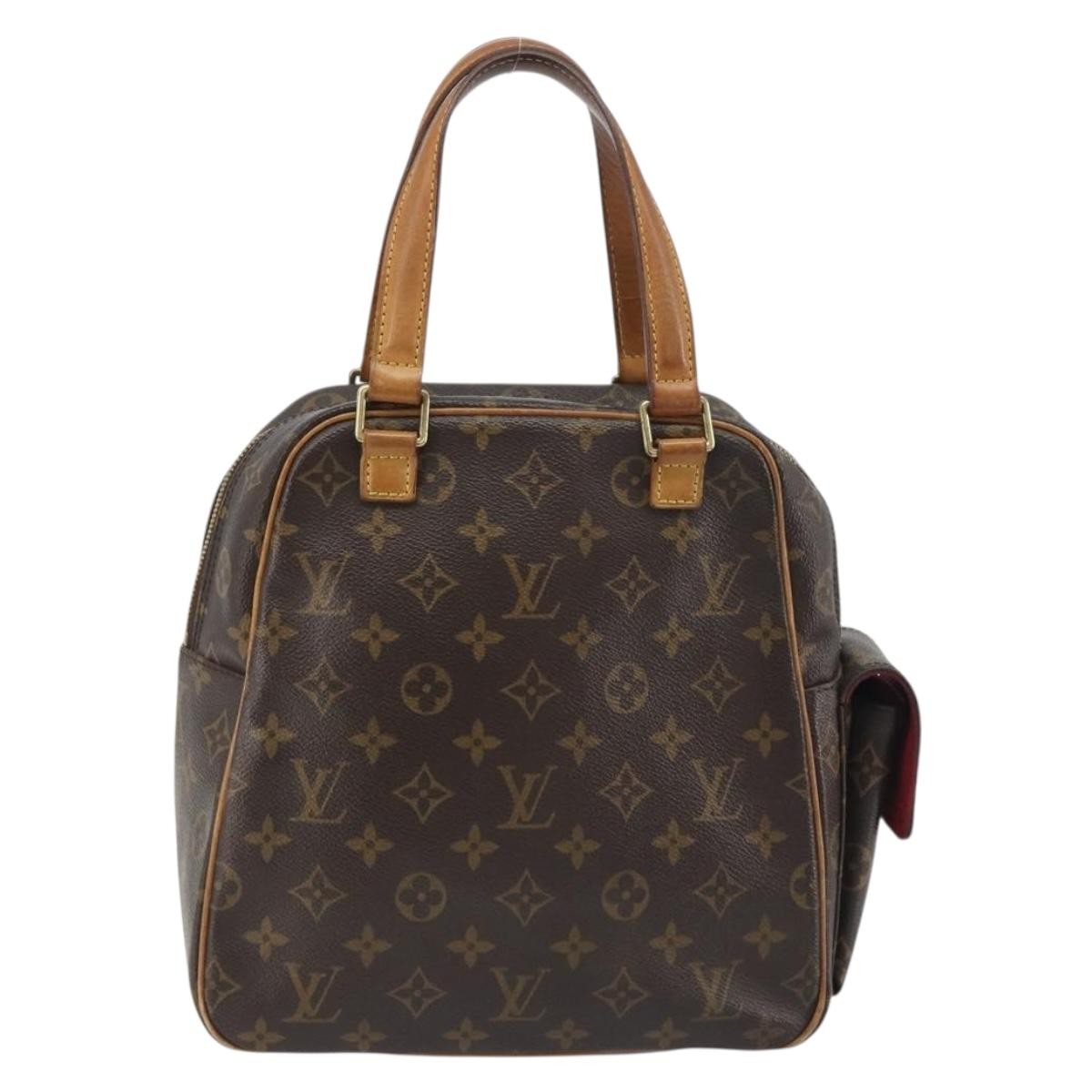 Louis Vuitton Excentri-Cite Monogram Canvas Brown Canvas Handbag (Pre-Owned)