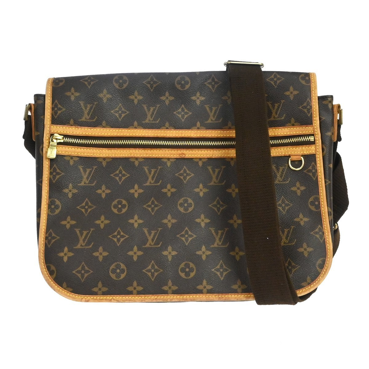 Louis Vuitton Bosphore Messenger Monogram Canvas Brown Canvas Handbag (Pre-Owned)