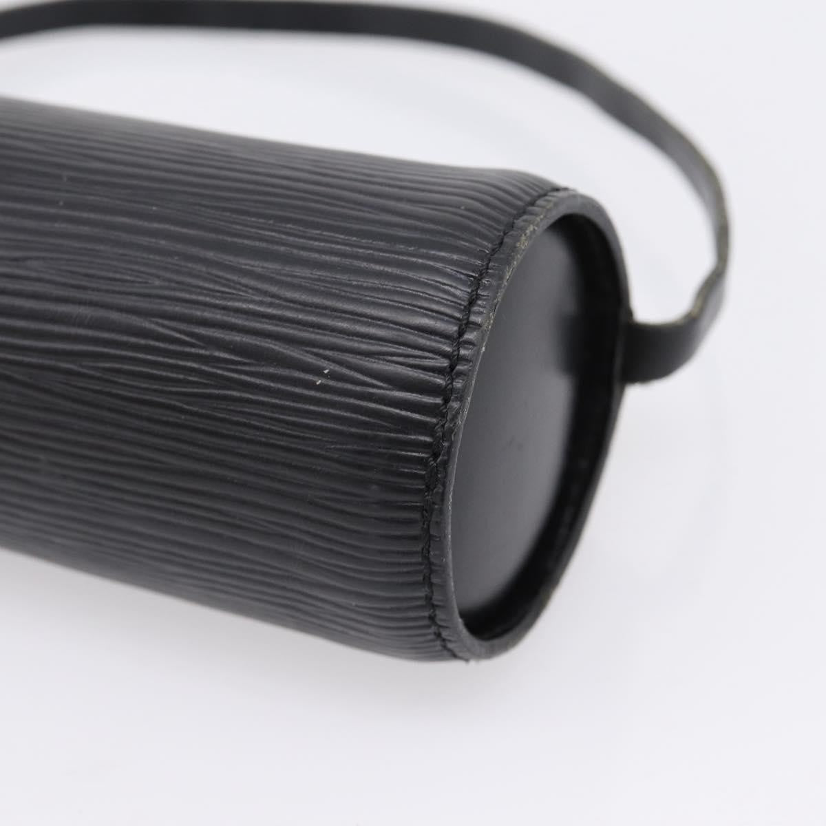 Louis Vuitton Soufflot Pochette Epi Leather Black Leather Clutche & Pouche Bag (Pre-Owned)