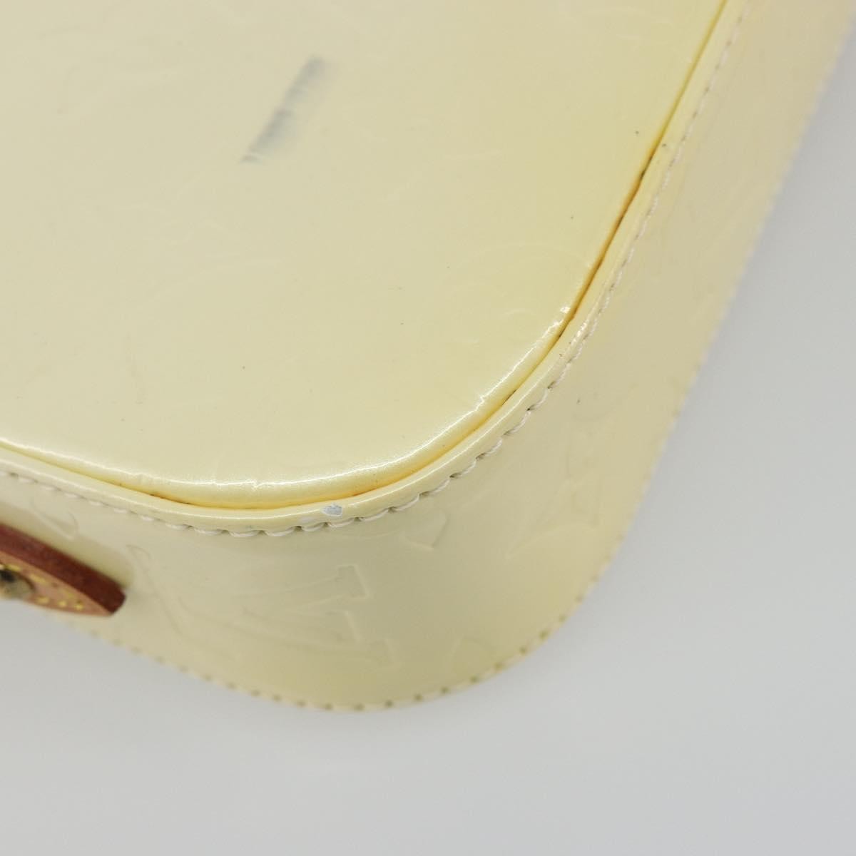 Louis Vuitton Malibu Street Monogram Patent Leather Beige Patent_Leather Shoulder Bag Bag (Pre-Owned)