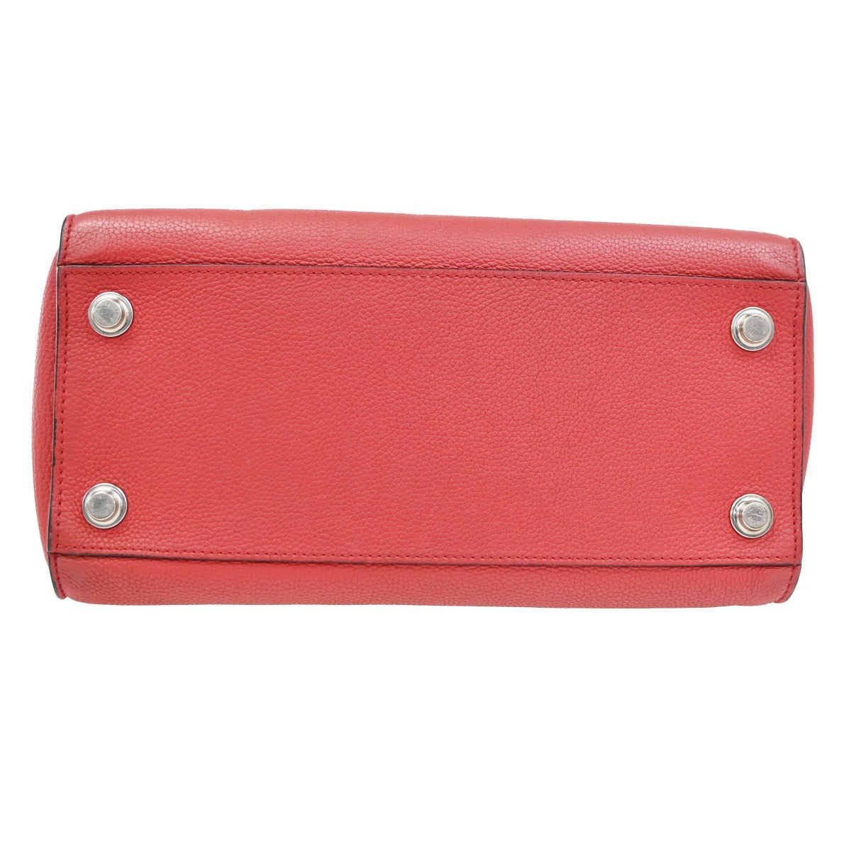 Louis Vuitton City Steamer Leather Red Leather Handbag (Pre-Owned)