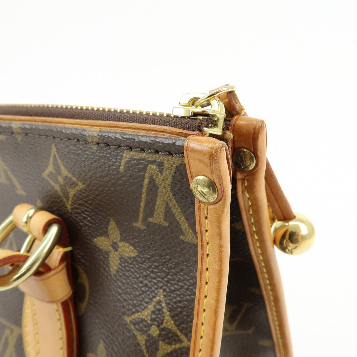 Louis Vuitton Popincourt Monogram Canvas Brown Canvas Shoulder Bag Bag (Pre-Owned)