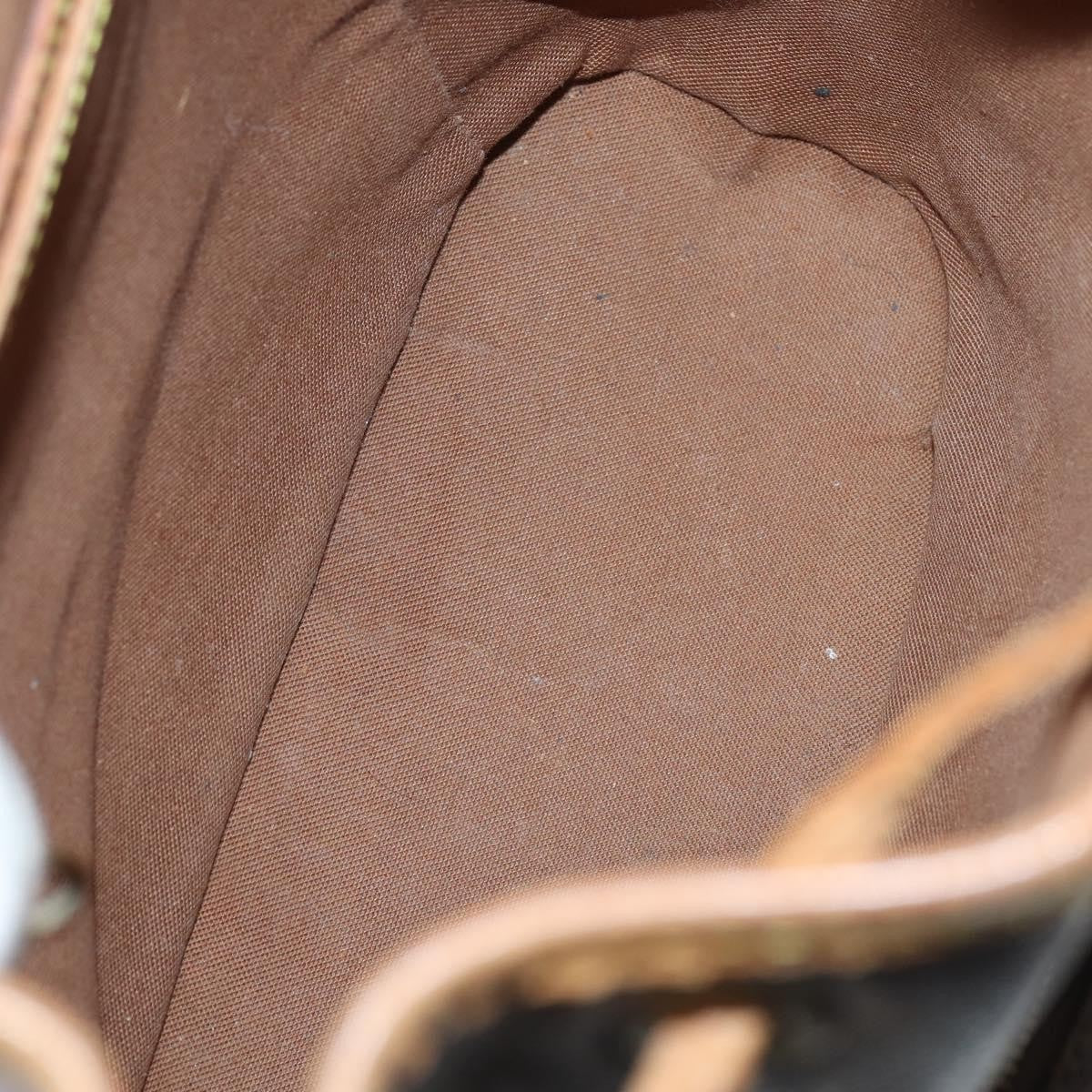 Louis Vuitton Vintage Montsouris Monogram Canvas Brown Canvas Backpack Bag (Pre-Owned)