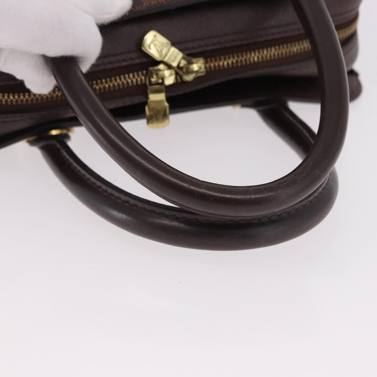 Louis Vuitton Triana Damier Brown Canvas Handbag (Pre-Owned)