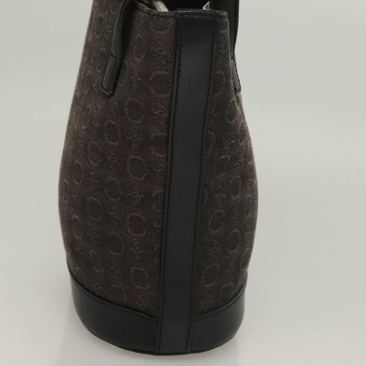 Celine C Macadam Canvas Black Canvas Handbag (Pre-Owned)