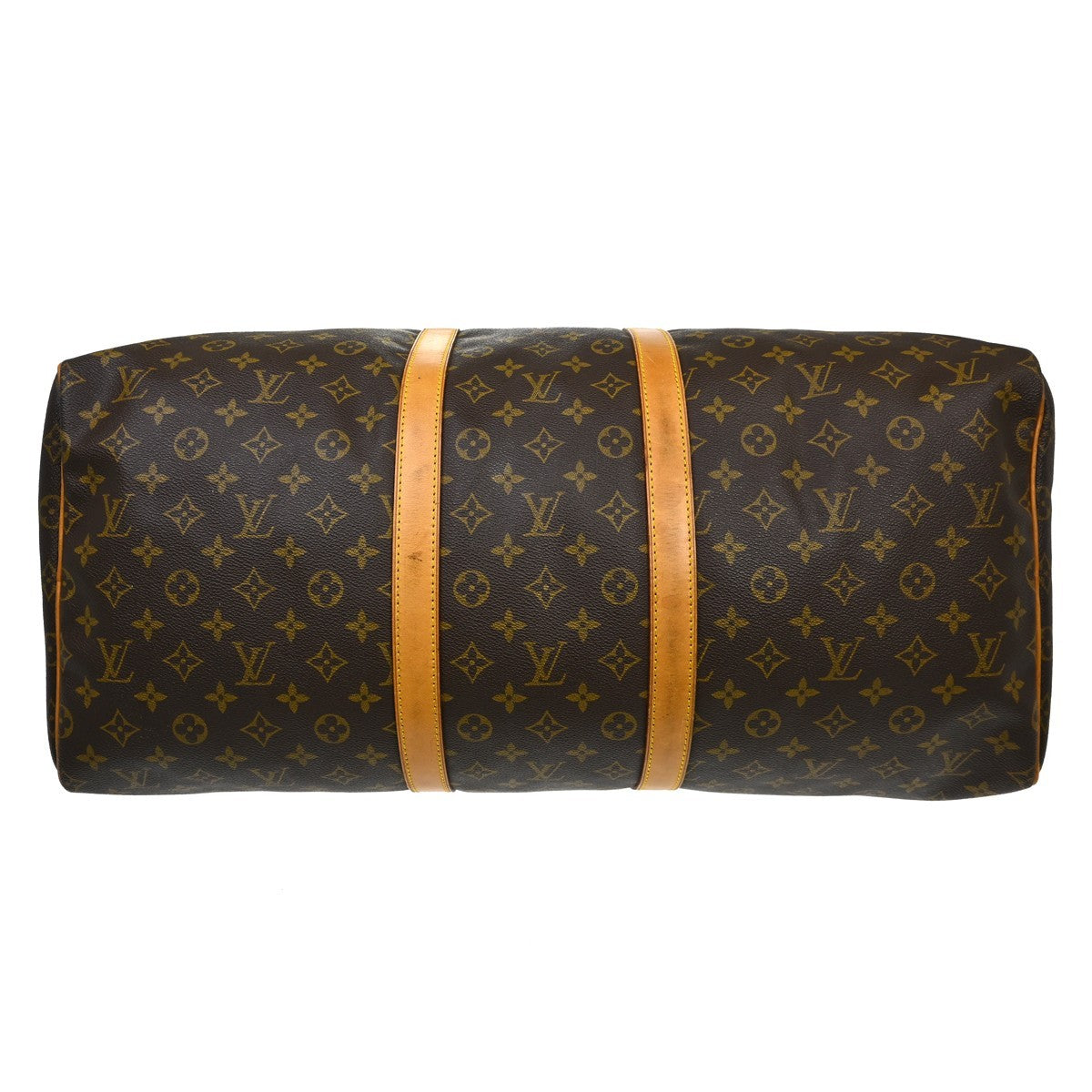 Louis Vuitton Keepall Monogram Canvas Brown Canvas Travel Bag Bag (Pre-Owned)