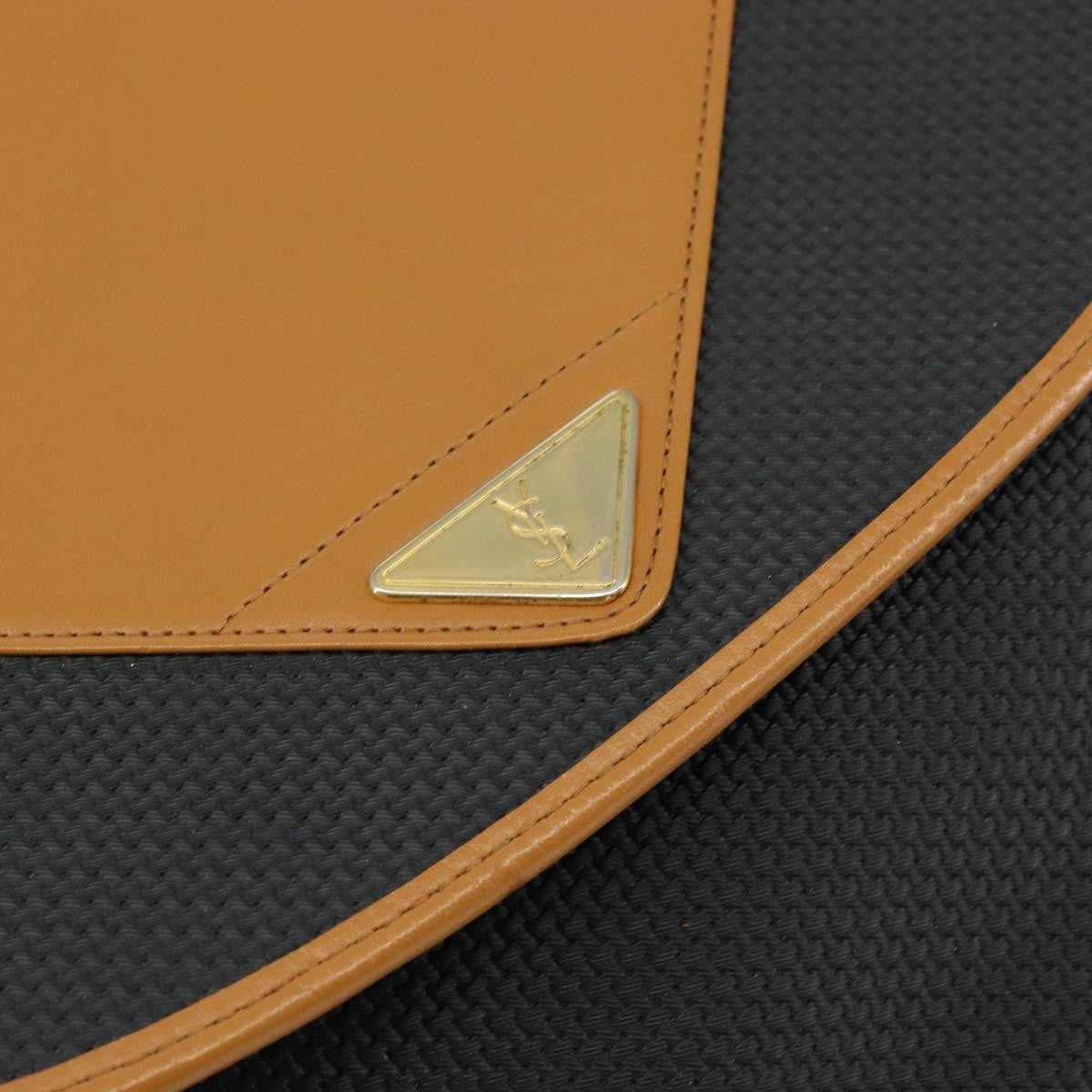 Saint Laurent Vintage Leather Beige Leather Shoulder Bag Bag (Pre-Owned)