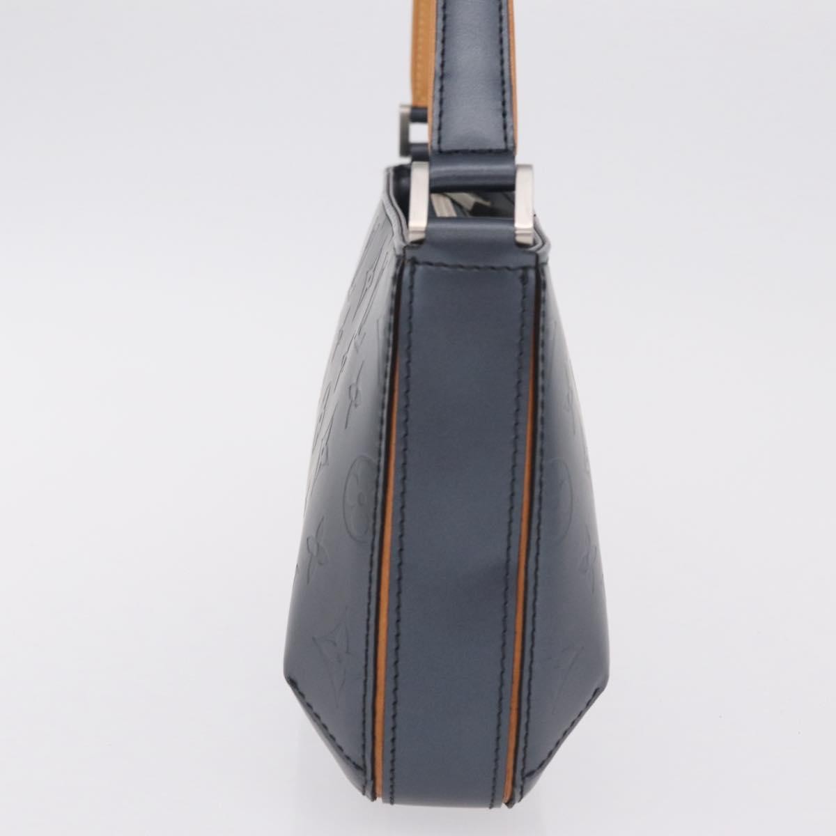 Louis Vuitton Mat Fowler Monogram Vernis Navy Canvas Handbag (Pre-Owned)