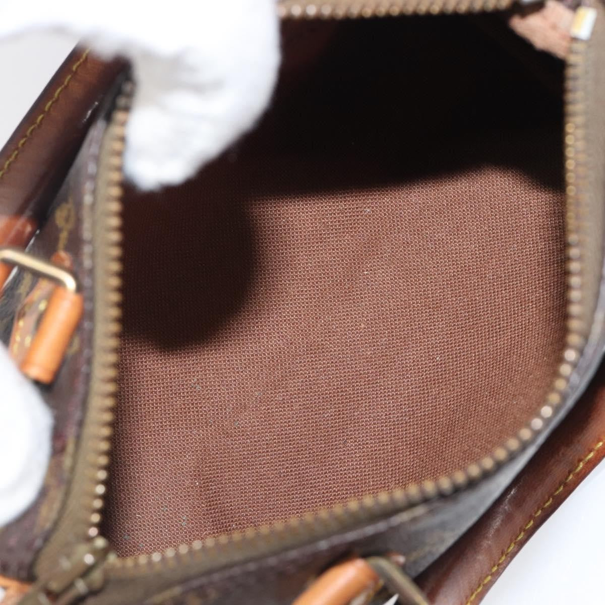 Louis Vuitton Speedy Mini Hl Monogram Canvas Brown Canvas Handbag (Pre-Owned)