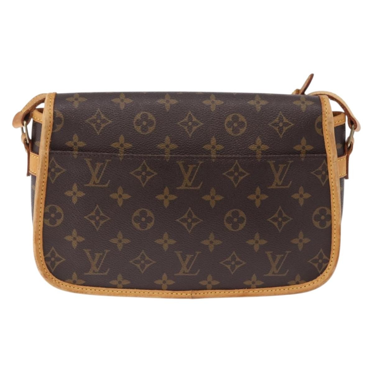 Louis Vuitton Sologne Monogram Brown Canvas Shoulder Bag Bag (Pre-Owned)
