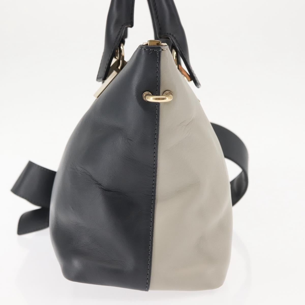 Chloe Bicolor Baylee Satchel Leather Multicolour Leather Handbag (Pre-Owned)