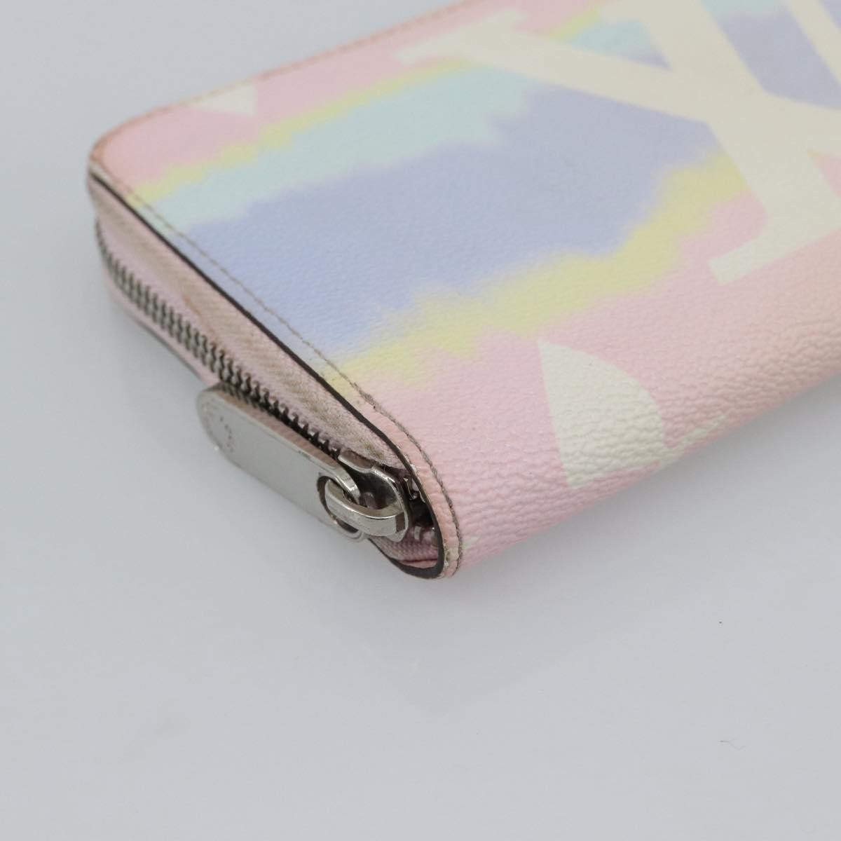 Louis Vuitton Zippy By The Pool Monogram Giant Pink Canvas Wallets Accessory (Pre-Owned)