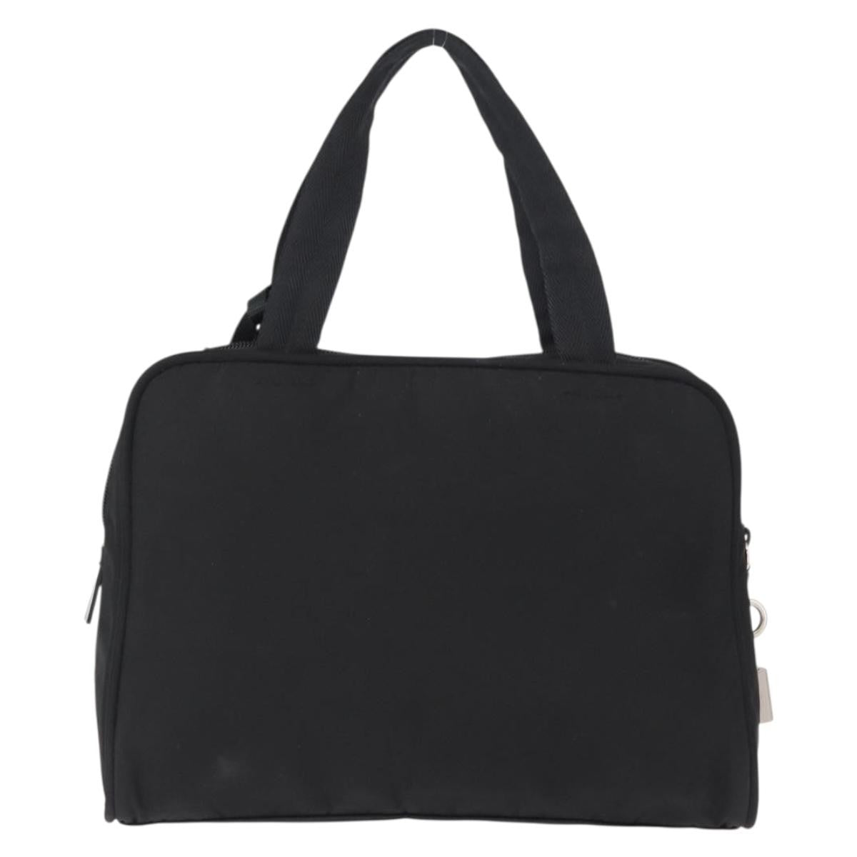 Prada Bowling Shoulder Tessuto Black Nylon Shoulder Bag Bag (Pre-Owned)