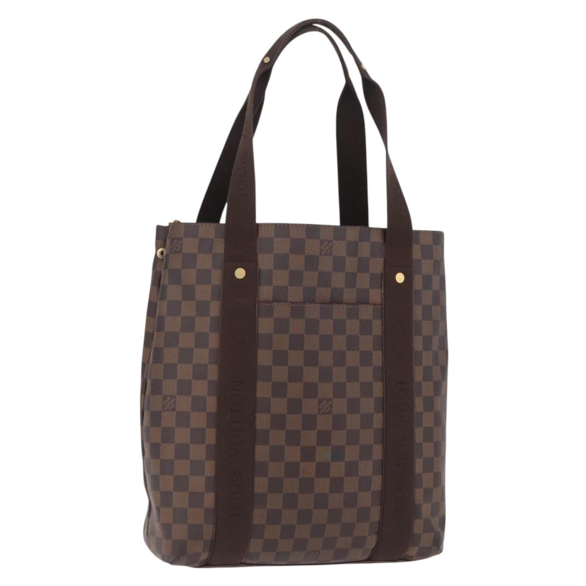Louis Vuitton Cabas Beaubourg Damier Brown Canvas Tote Bag Bag (Pre-Owned)