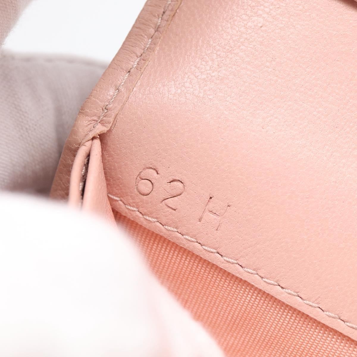Miu Miu Matelasse Leather Pink Leather Wallets Accessory (Pre-Owned)