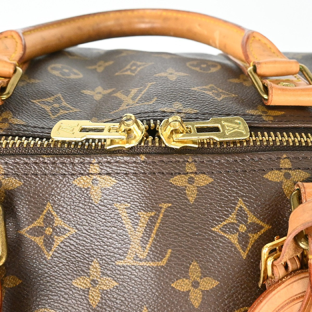 Louis Vuitton Keepall Monogram Canvas Brown Canvas Travel Bag Bag (Pre-Owned)