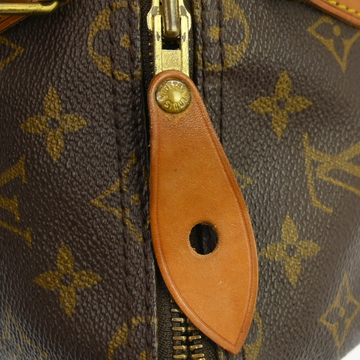 Louis Vuitton Speedy Monogram Canvas Brown Canvas Handbag (Pre-Owned)