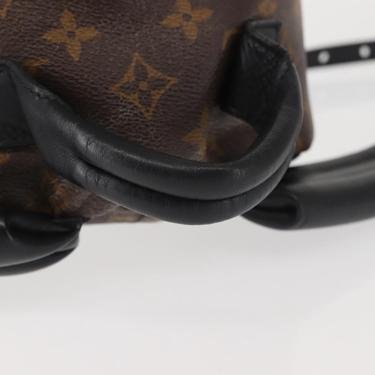 Louis Vuitton Palm Springs Reverse Monogram Canvas Brown Canvas Backpack Bag (Pre-Owned)