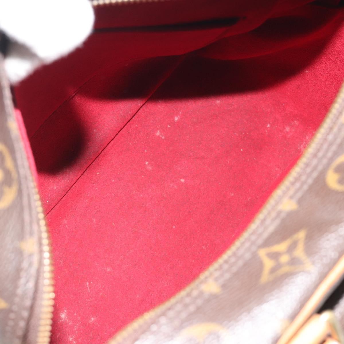Louis Vuitton Excentri-Cite Monogram Canvas Brown Canvas Handbag (Pre-Owned)