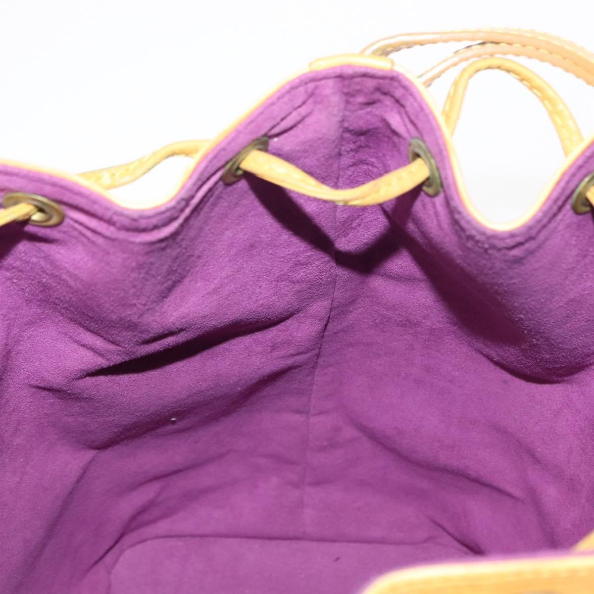 Louis Vuitton Noe Epi Leather Yellow Leather Shoulder Bag Bag (Pre-Owned)