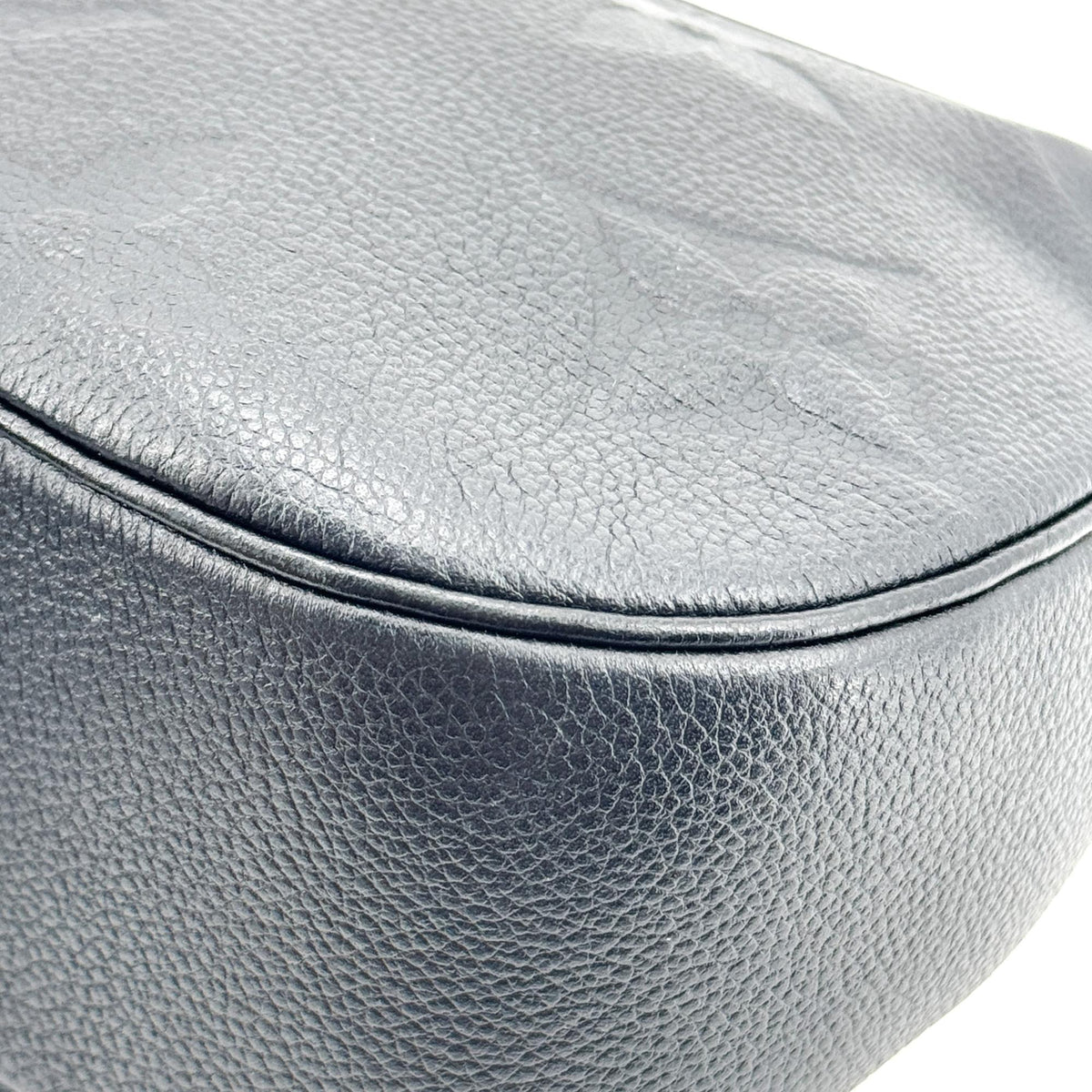 Louis Vuitton Bagatelle Nm Monogram Empreinte Giant Black Leather Handbag (Pre-Owned)