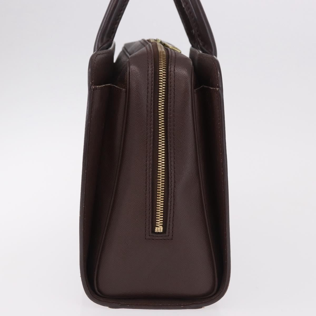 Louis Vuitton Triana Damier Brown Canvas Handbag (Pre-Owned)