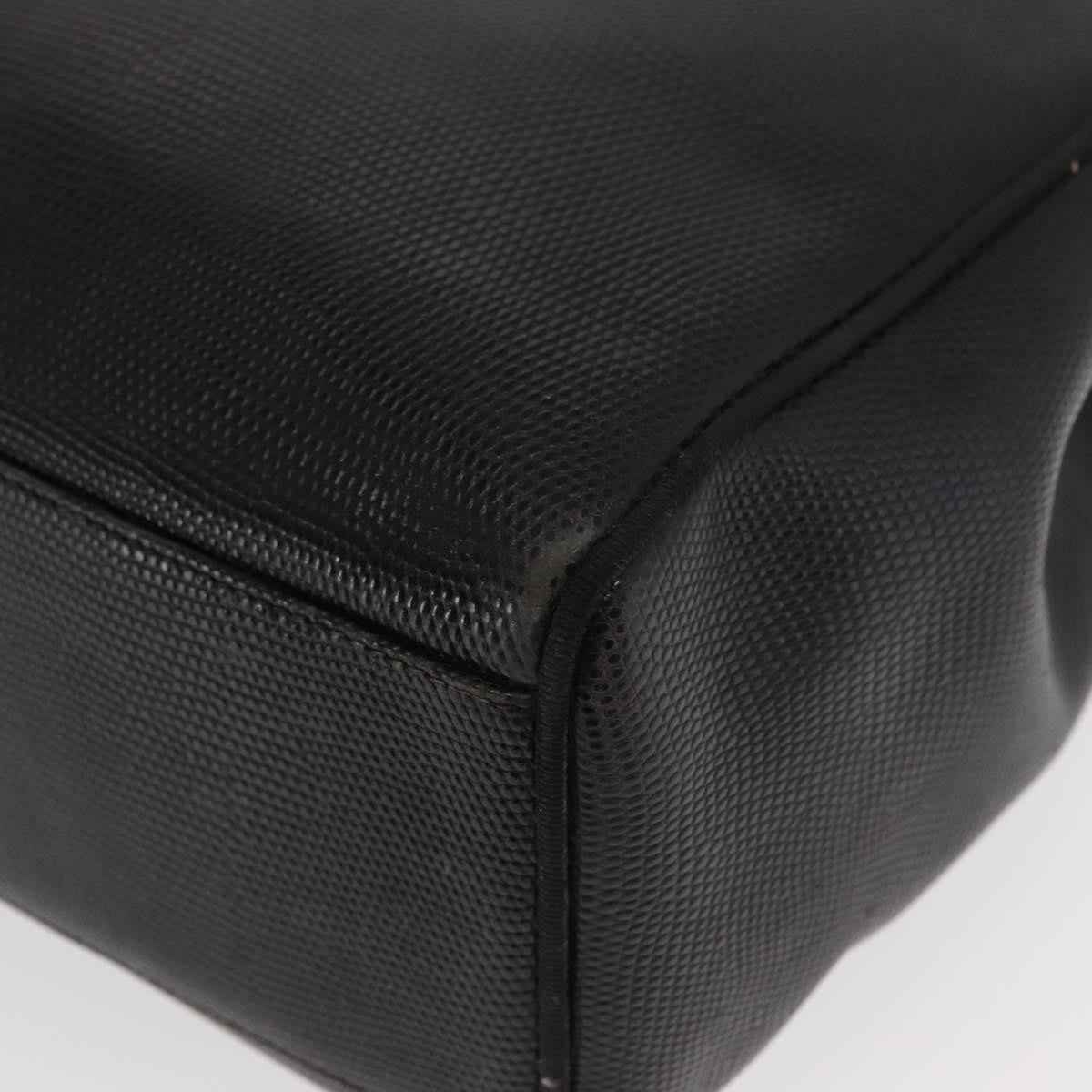 Salvatore Ferragamo Vara Tote Leather Black Leather Tote Bag Bag (Pre-Owned)