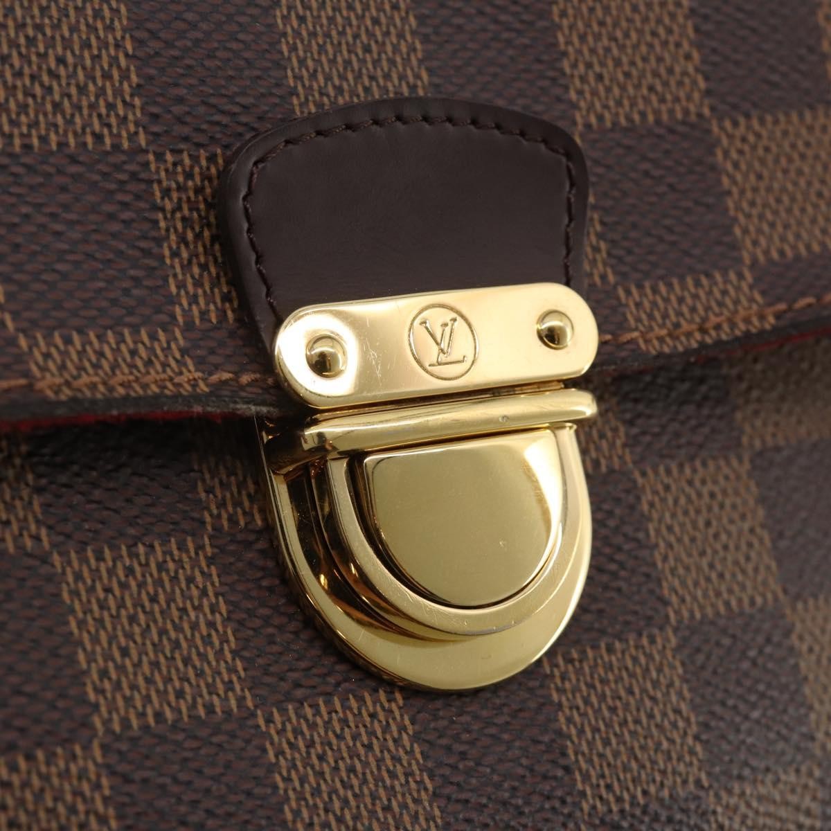 Louis Vuitton Ravello Damier Brown Canvas Shoulder Bag Bag (Pre-Owned)
