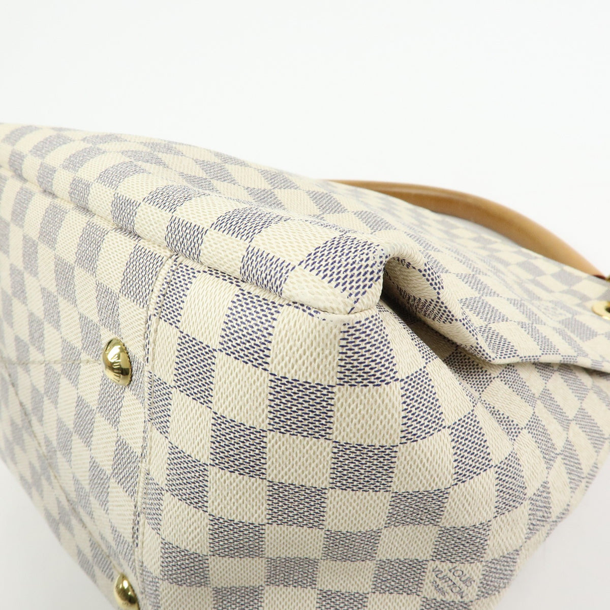 Louis Vuitton Artsy Damier White Canvas Handbag (Pre-Owned)