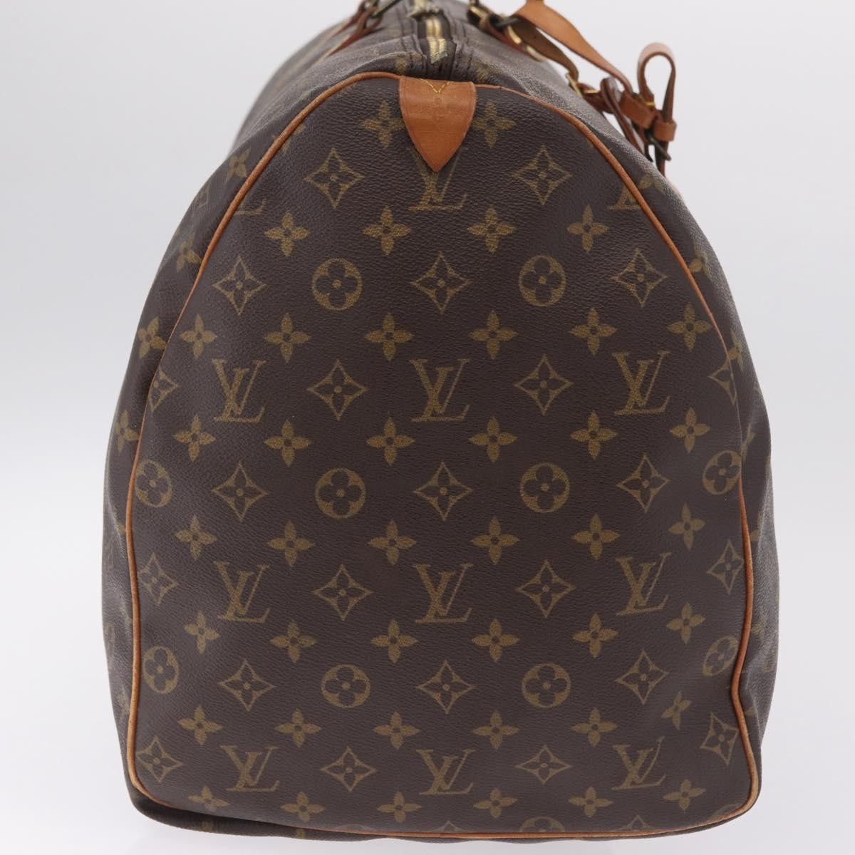 Louis Vuitton Keepall Monogram Canvas Brown Canvas Travel Bag Bag (Pre-Owned)
